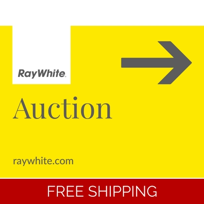 Ray White Auction Endurosign Replacement Sticker Set